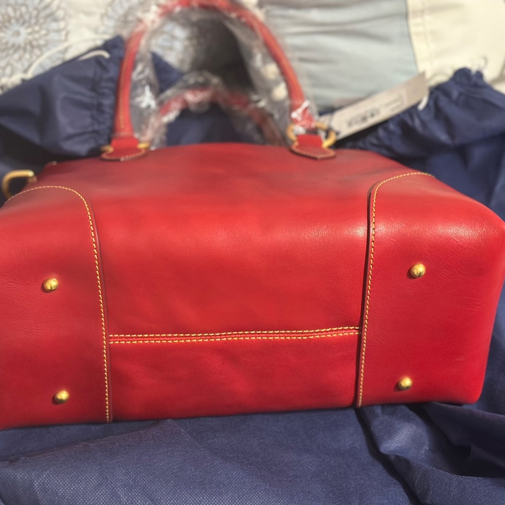 Dooney Florentine Satchel 38 - Picture 3 of 4